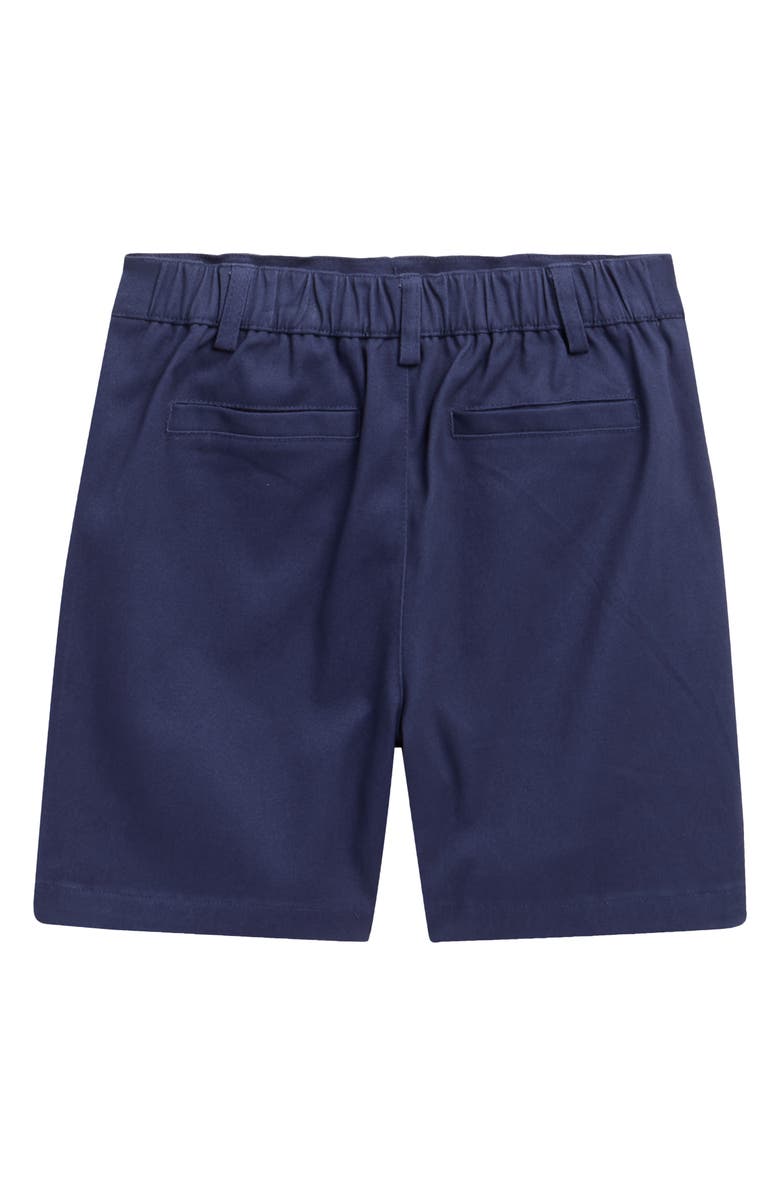 Original Penguin Kids' Stripe Polo & Chino Shorts Set, Alternate, color, Snow White