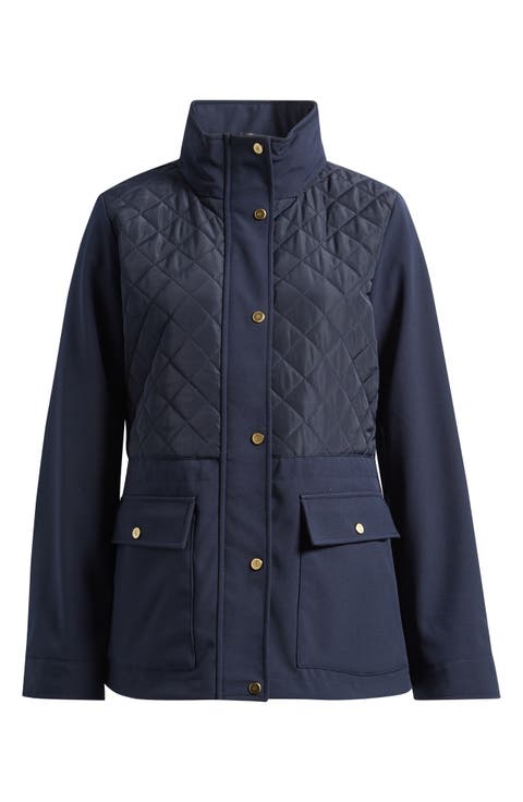 Mixed Media Quilted Jacket