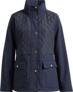 Lauren Ralph Lauren Mixed Media Quilted Jacket