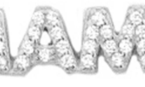 Marlyn Schiff Cubic Zirconia Mama Necklace