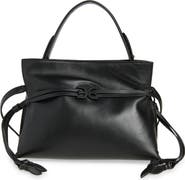 Sam Edelman Small Poppy Drawstring Leather Crossbody Bag