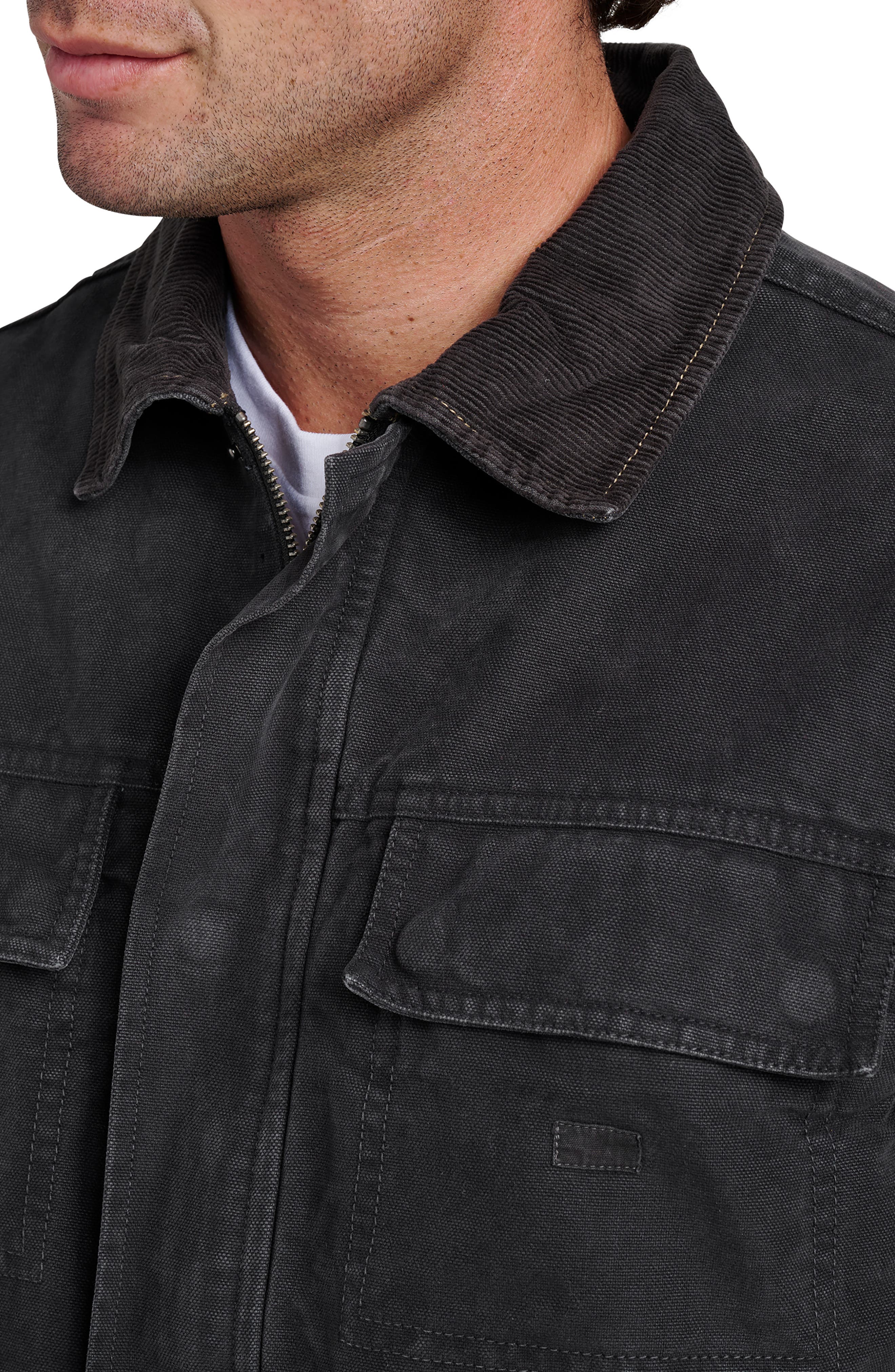 Quiksilver Waterman Refugio Cotton Canvas Jacket (Men) | Nordstrom