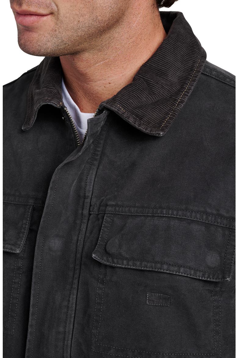 Waterman Refugio Cotton Canvas Jacket, Alternate, color, PHANTOM