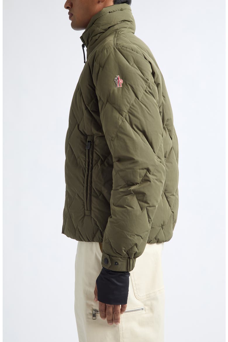 Bramans Down Bomber Jacket, Alternate, color, GREEN