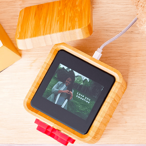 Lovebox Photo Messenger In Brown