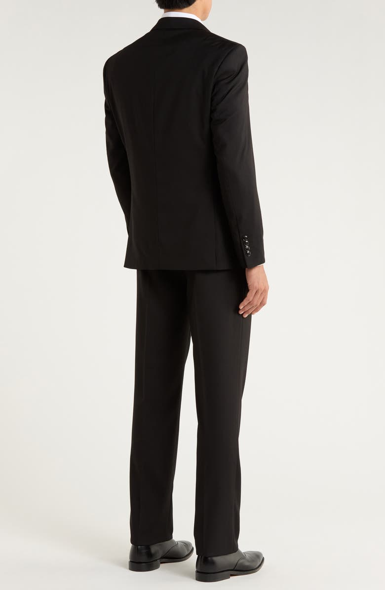 ZEGARIE Stretch 3-Piece Suit, Alternate, color, Black