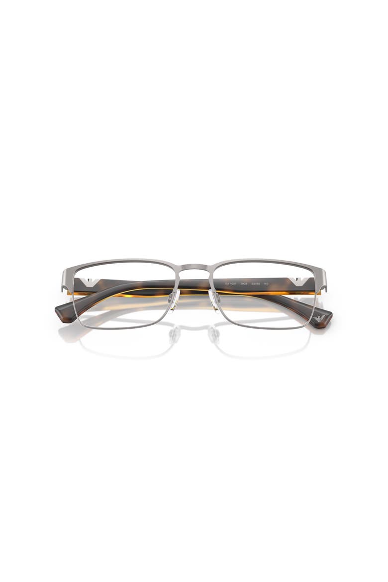 55mm Square optical glasses, Alternate, color, Grey