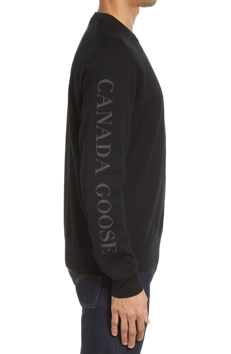 Canada Goose Merino Wool Sweater, Alternate, color, 