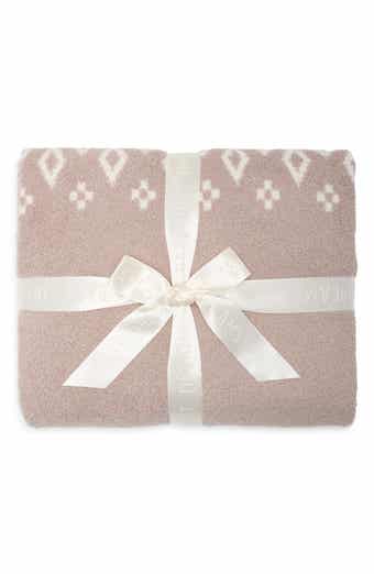 CozyChic Fair Isle Diamond Throw Blanket