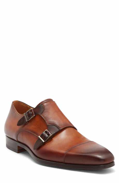 Cap Toe Monk Strap Shoe