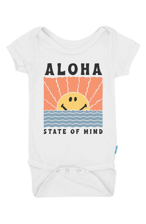 Feather 4 Arrow Aloha State of Mind Romper in White 