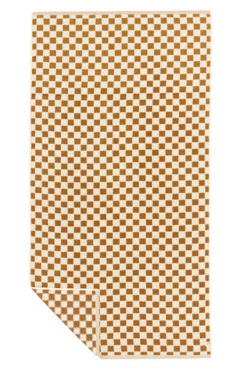 Mate Checkered Bath Towel