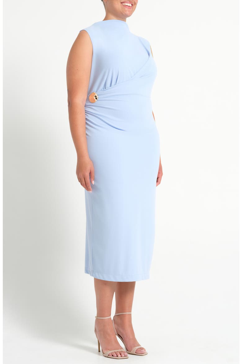Livia Sleeveless Sheath Dress, Alternate, color, BLUEBELL