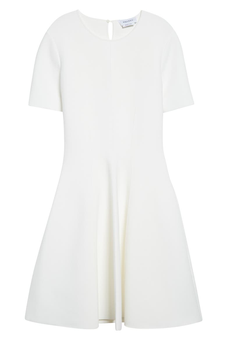 Jersey Fit & Flare Dress, Alternate, color, IVORY