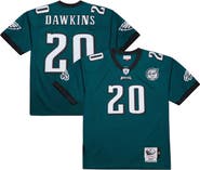 Mitchell & Ness Men's Mitchell & Ness Brian Dawkins Green Philadelphia Eagles 2007 Authentic Throwback Retired Player Jersey