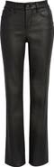 NYDJ Marilyn Coated Straight Leg Jeans