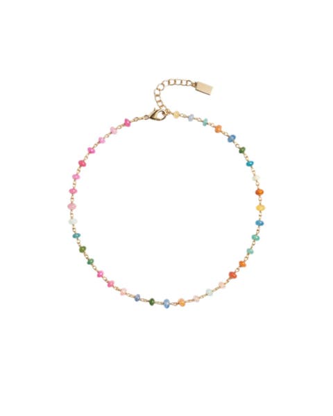 Neon Rainbow Opal Necklace