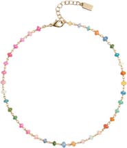 NATIVE GEM Neon Rainbow Opal Necklace