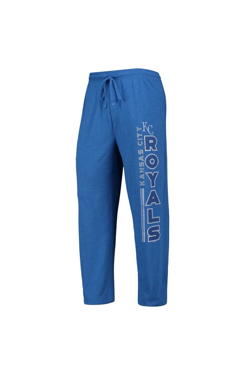 CONCEPTS SPORT Men's Concepts Sport Royal/Light Blue Kansas City Royals Meter T-Shirt and Pants Sleep Set, Alternate, color, Royal