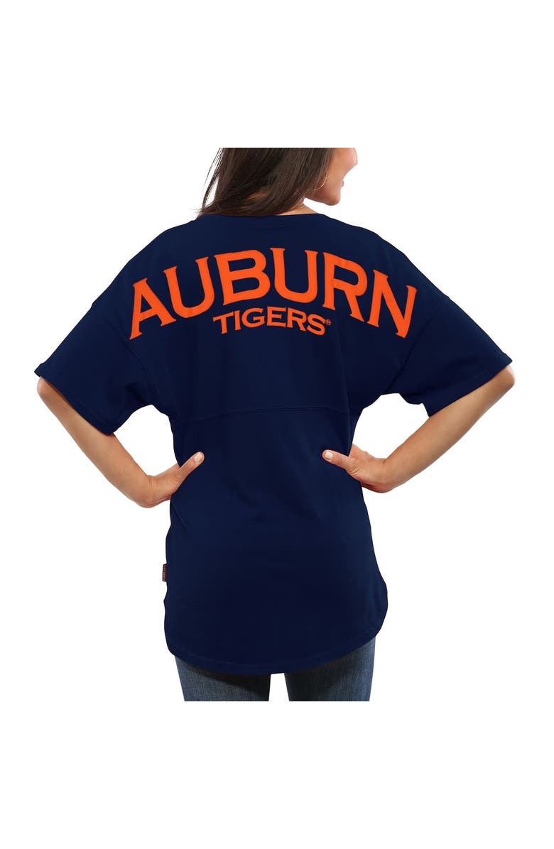 SPIRIT JERSEY Women's Navy Auburn Tigers Spirit Jersey Oversized T-Shirt, Alternate, color, Navy