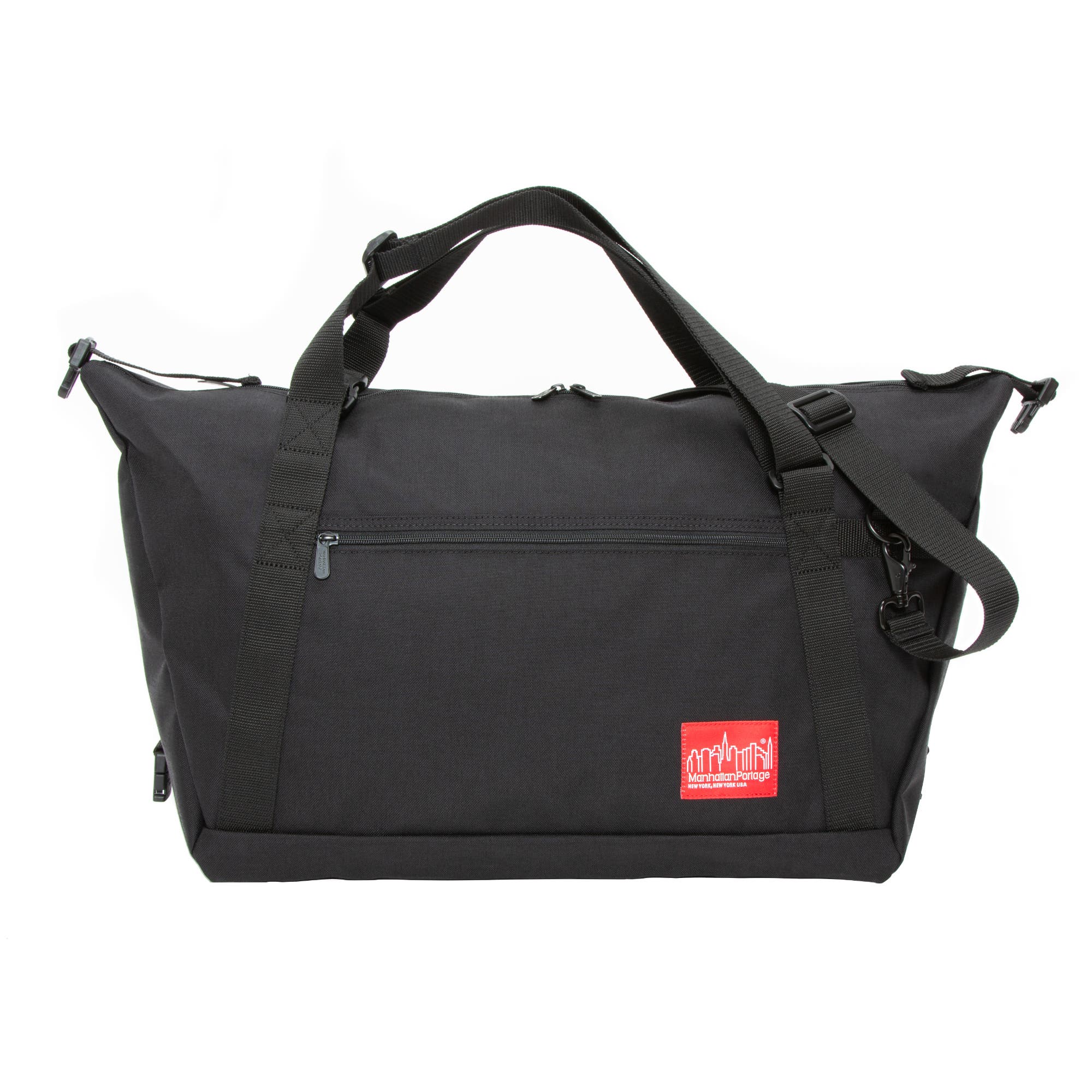Manhattan Portage Rockaways Weekender, Alternate, color, Black