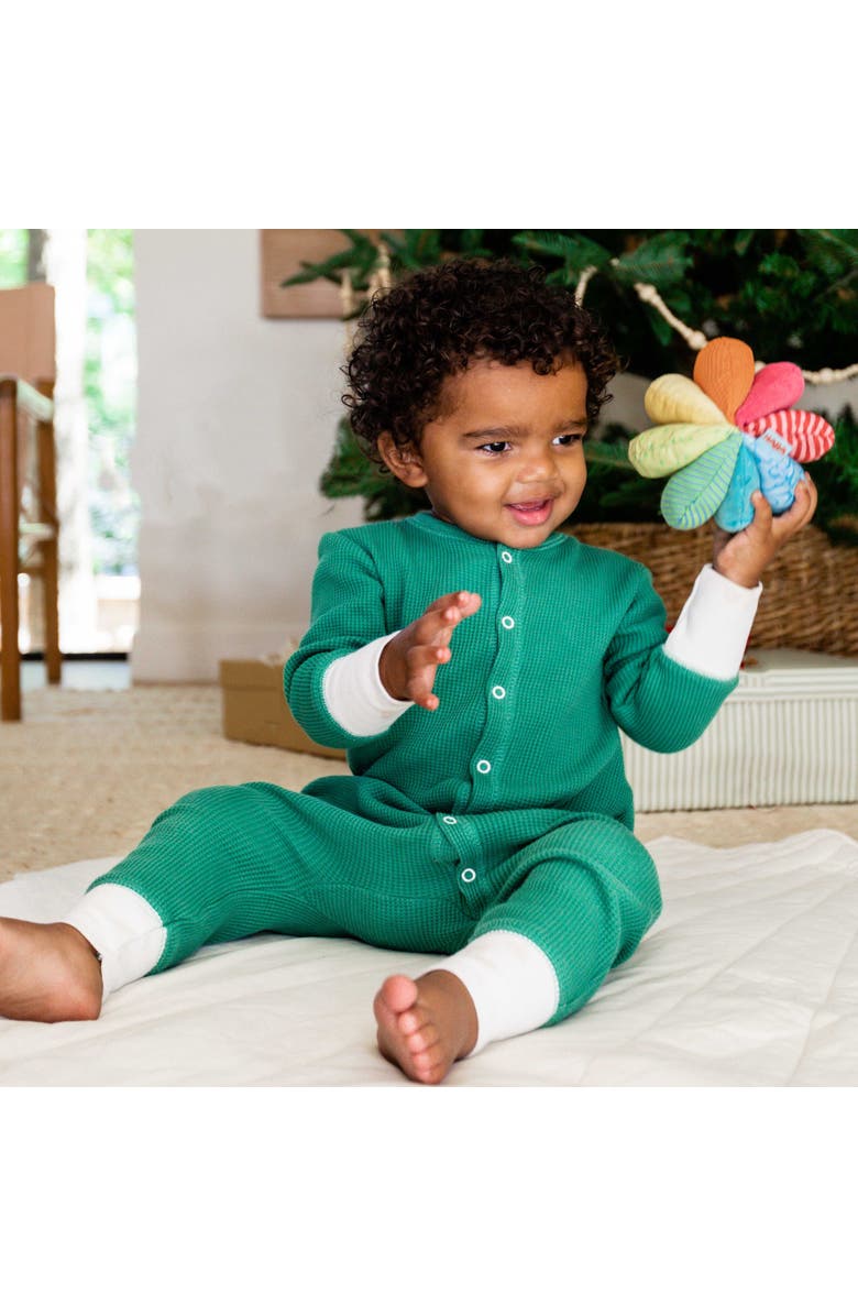 HABA Rainbow Baby Ball - Machine Washable Baby Sensory Toys - Ideal Baby Toy for Teething, Tummy Time Toys for Ages 6 Months & up, Alternate, color, Multi