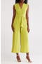 Knot Front Gauze Jumpsuit