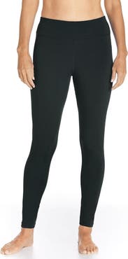 Coolibar Women's Swim Tights, UPF 50+ Sun Protection, Deep Water