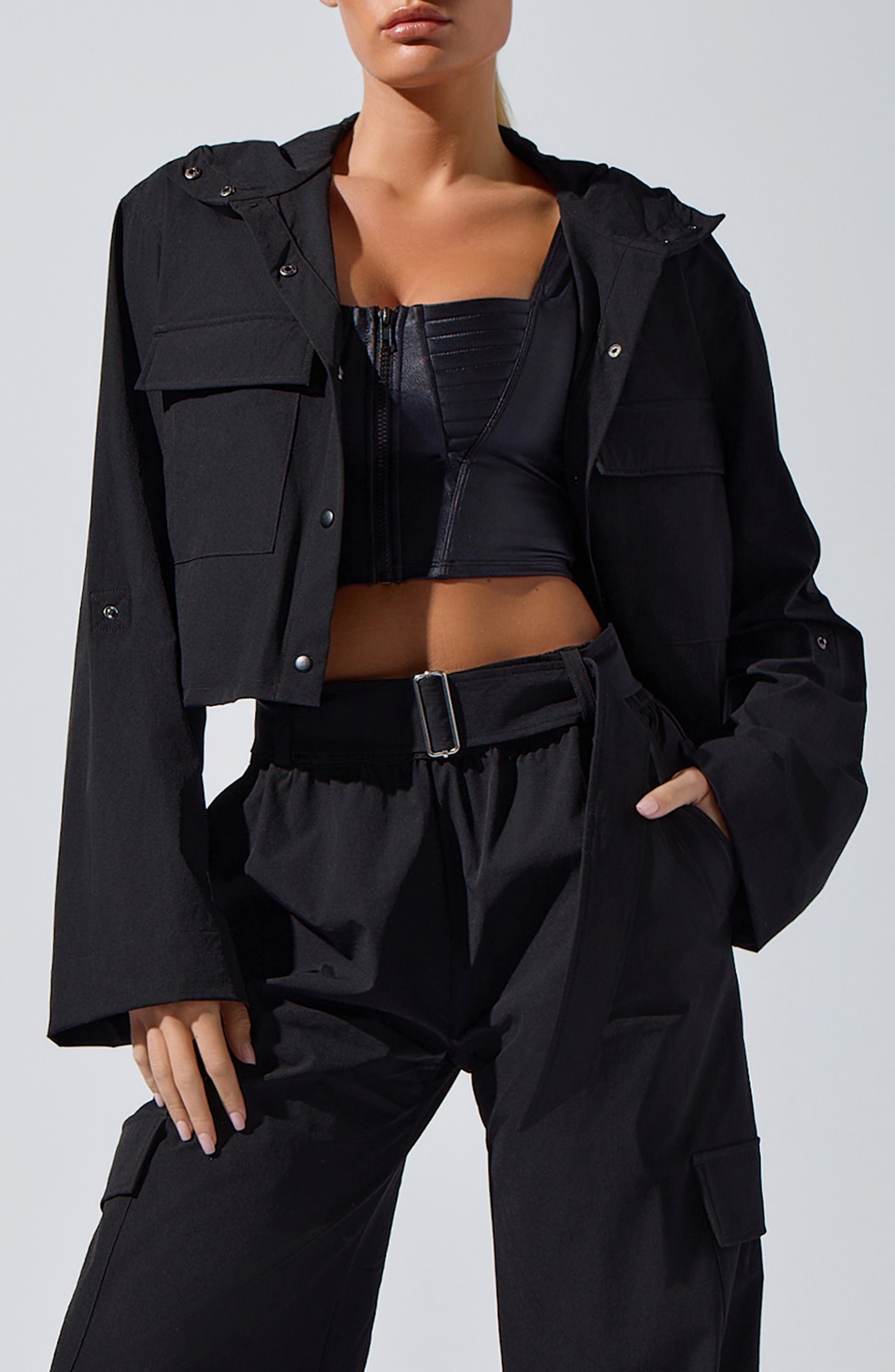 Ava Crop Performance Jacket