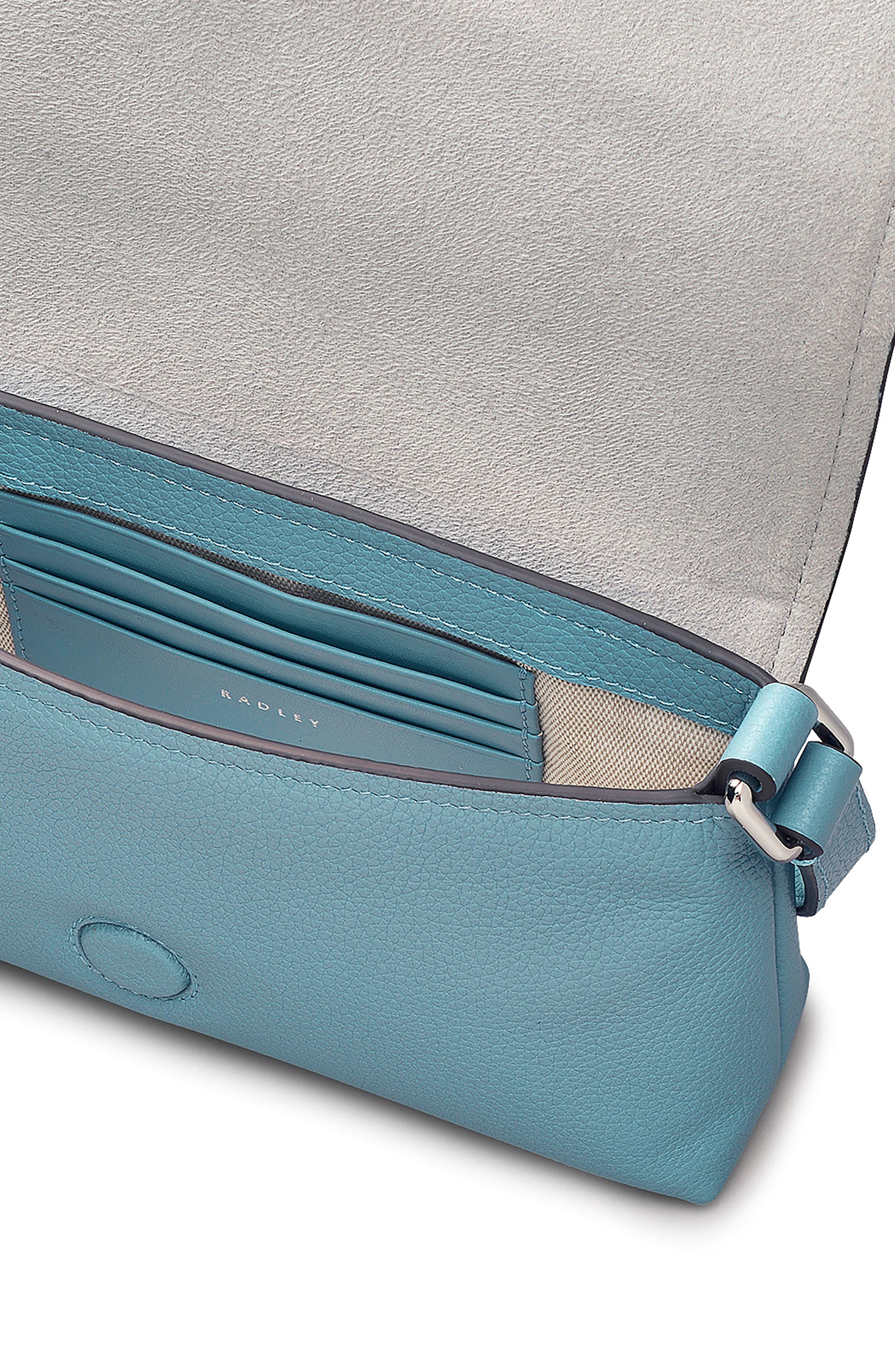 Radley Holmes Avenue Mini Flapover Crossbody Bag, Alternate, color, Cameo