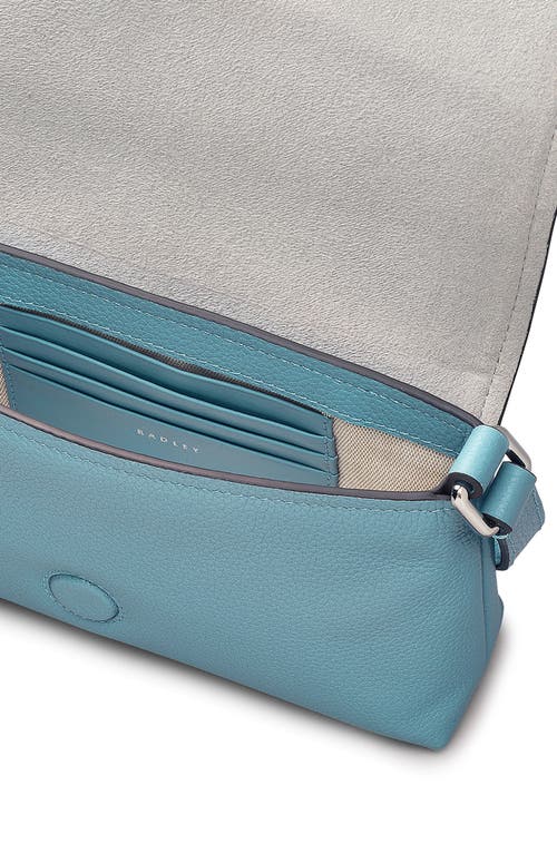 Radley Holmes Avenue Mini Flapover Crossbody Bag In Blue