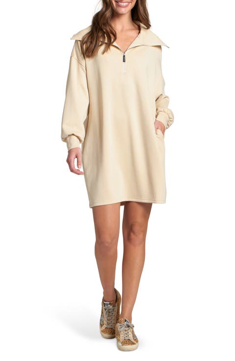 Women's Oversized Sweatshirt Mini Tank Dress - Long Sleeve Casual Sweater, Polyester Women's Oversized Sweatshirt Mini Tank Dress - Long Sleeve Casual Sweater, Polyester
