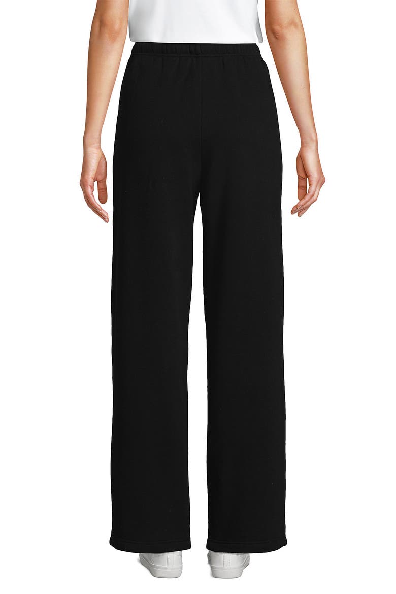 Serious Sweats High Rise Relaxed Straight Leg Pants, Alternate, color, Black