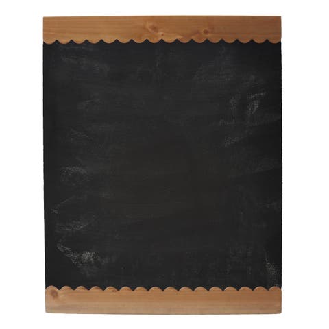 Chalkboard with Scalloped Frame
