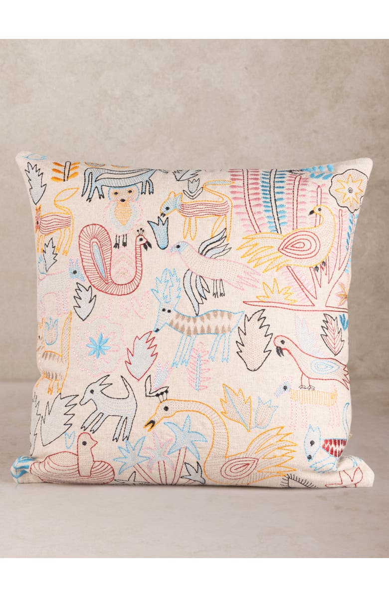 GAURI KOHLI Fateh Throw Pillow Cover, Main, color, Multicolored