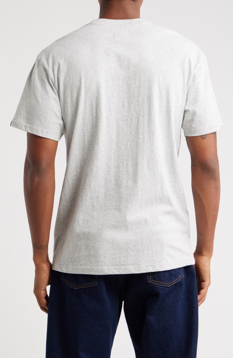 Billionaire Boys Club Small Curve Graphic T-Shirt, Alternate, color, Heather Grey