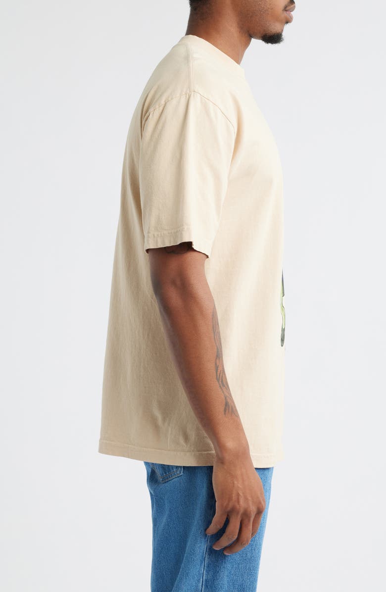PLEASURES Dude Graphic T-Shirt, Alternate, color, Beige
