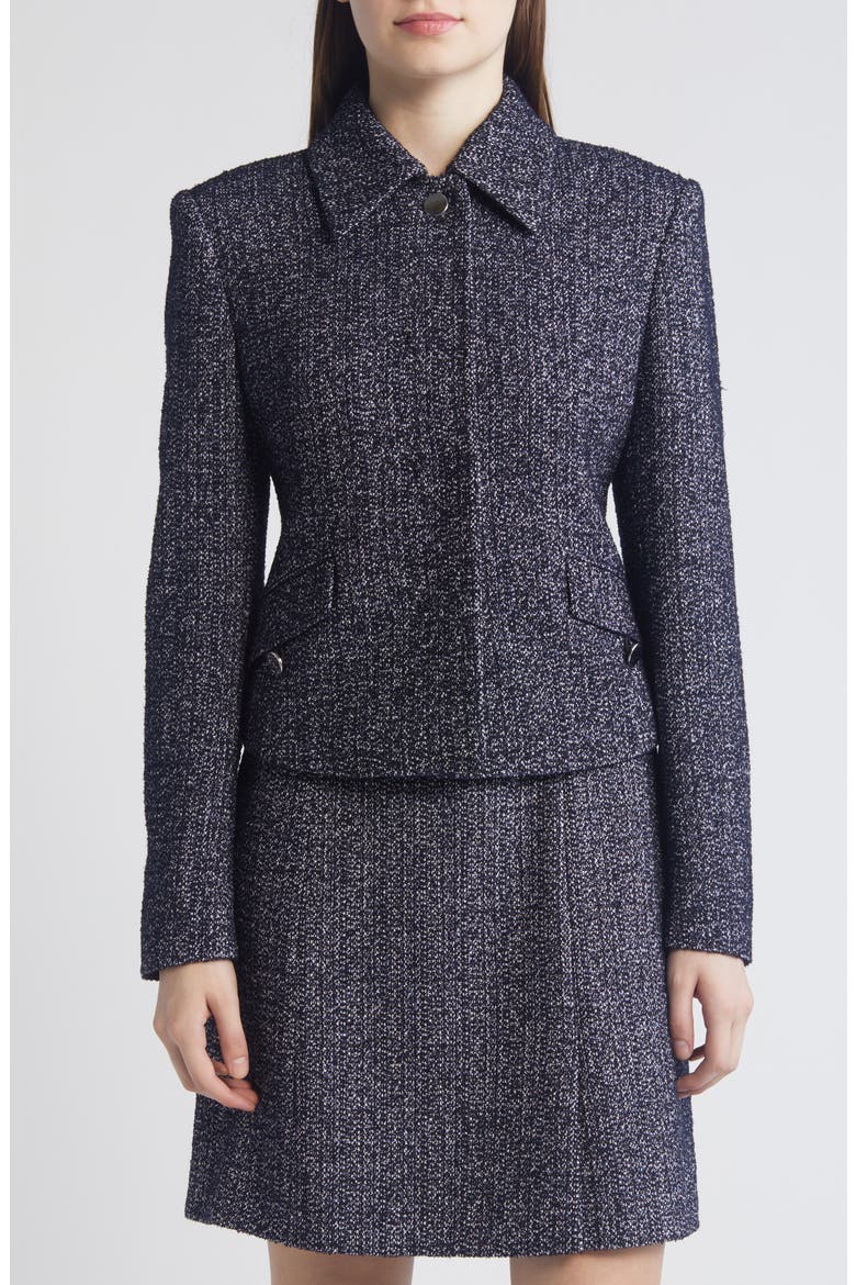 Jaxson Tweed Jacket, Alternate, color, INSIGNIA BLUE TWEED