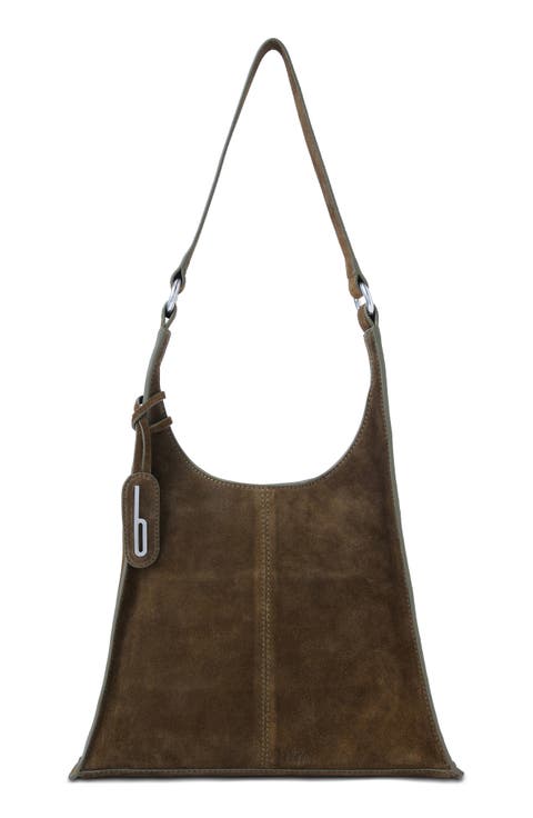 Winnie Soft Suede Shoulder Bag