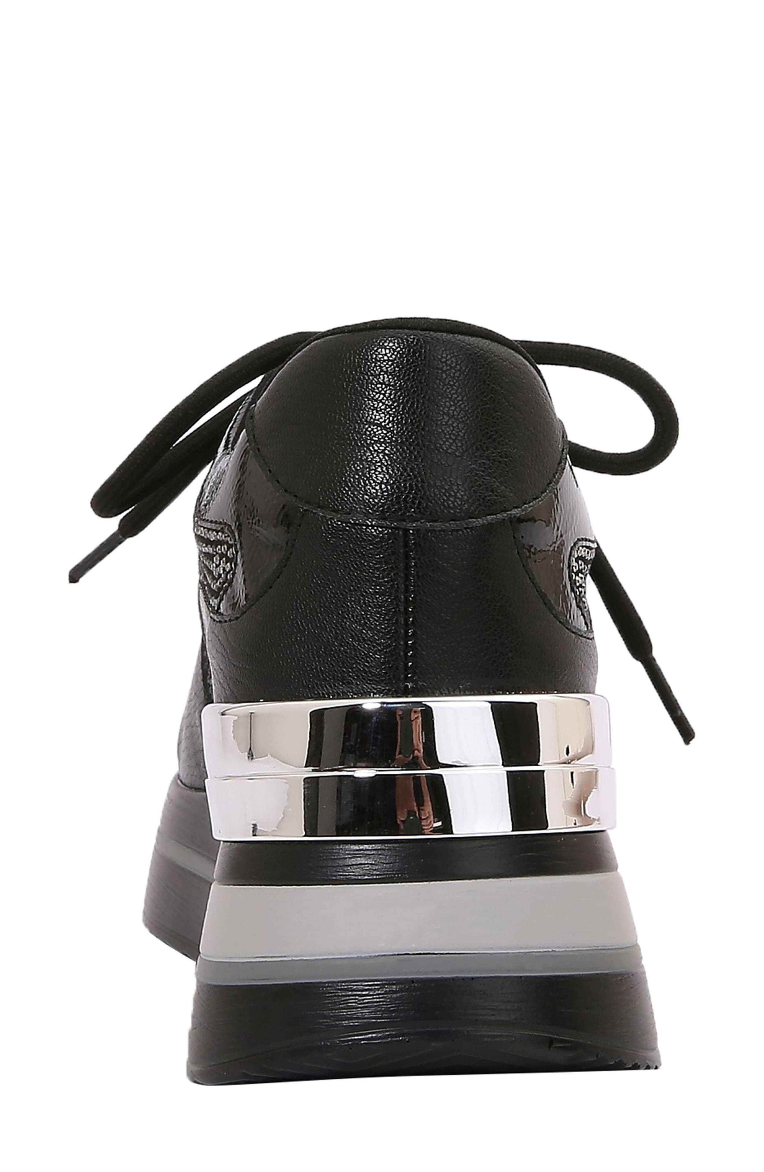 NINETY UNION Dallas Platform Sneaker, Alternate, color, Black