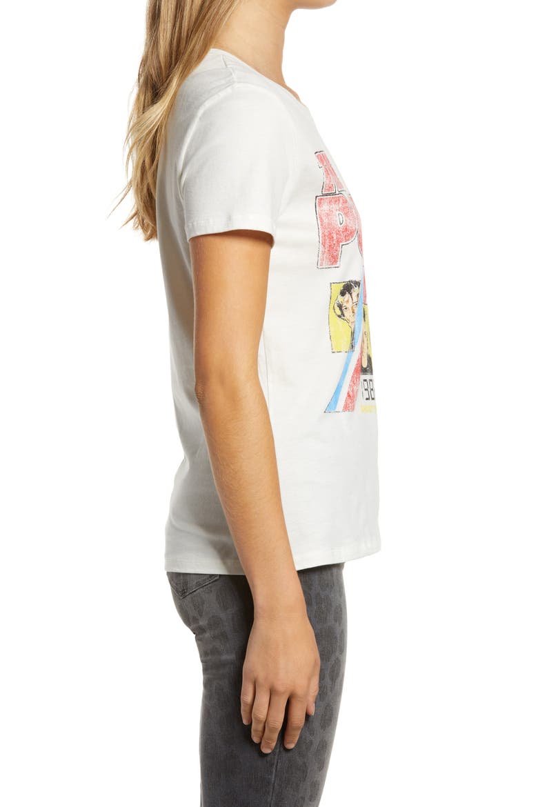 Police Ghost in the Machine Graphic Tee, Alternate, color, OFF WHITE