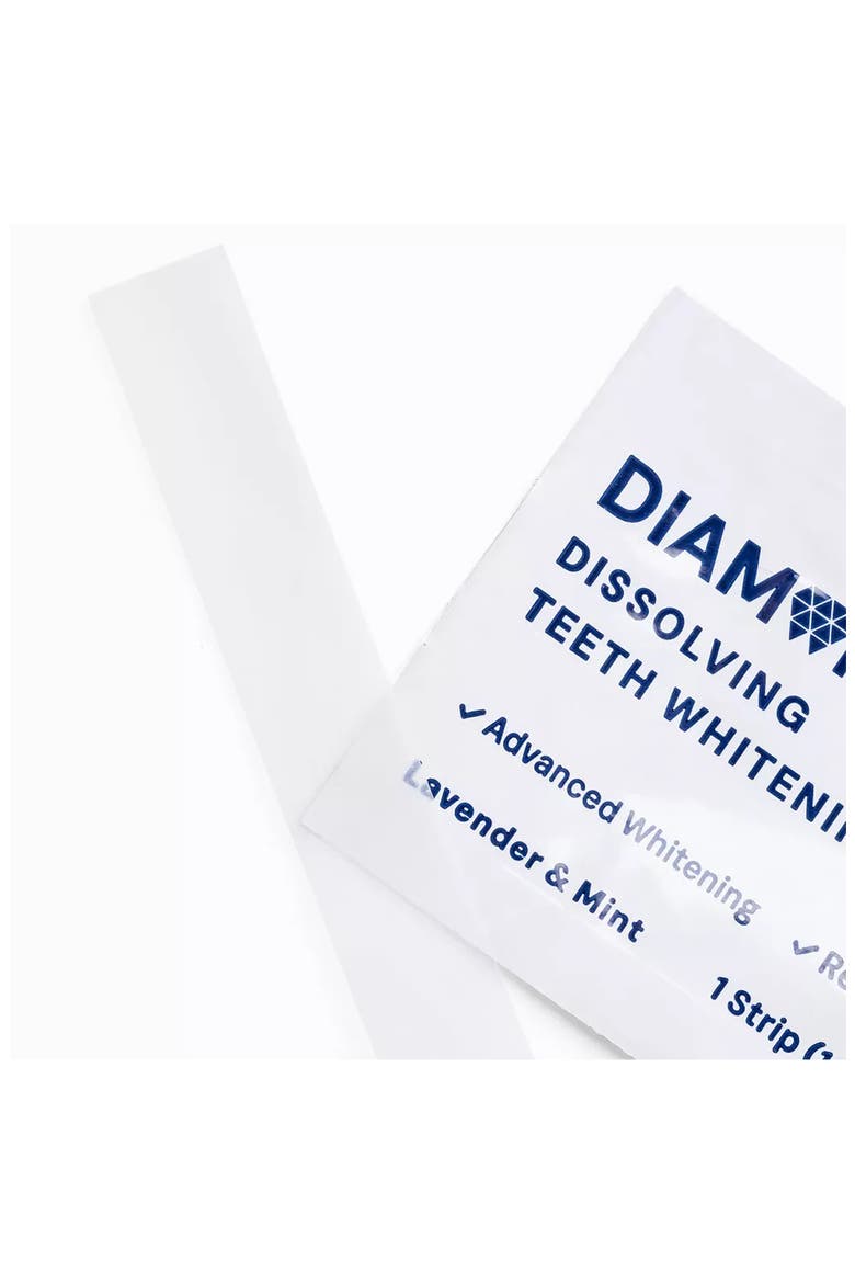 DiamondSeries™ Dissolving Teeth Whitening Strips, Alternate, color, WHITE