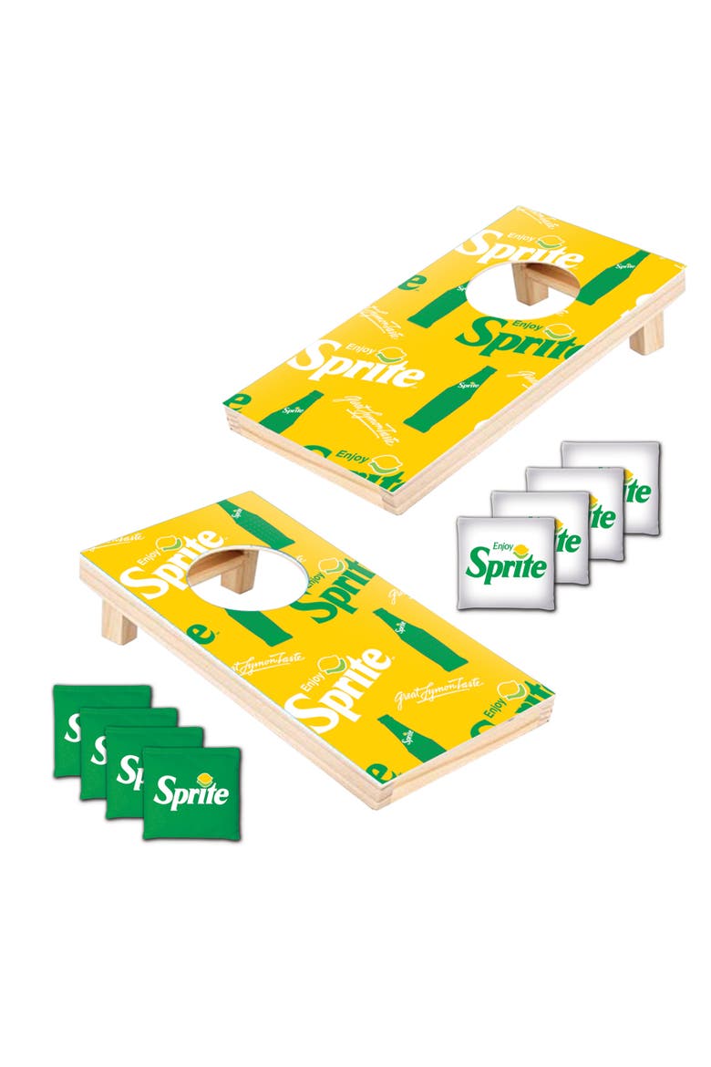 Sprite Tabletop Cornhole Game, Alternate, color, Multicolor