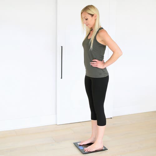 Escali Goal Tracking Body Composition Scale In Black