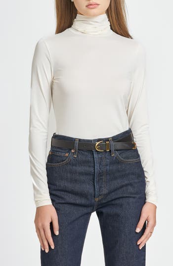 WAYF WAYF X CHÉRIE MADELEINE FRANCOISE TURTLENECK TOP