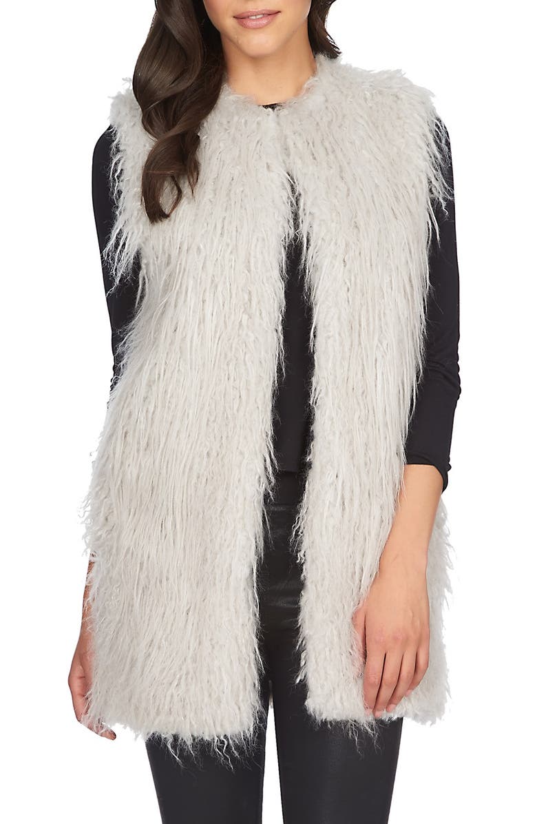 1.STATE Faux Fur Long Vest, Main, color, 