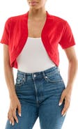 Nina Leonard Knit Bolero