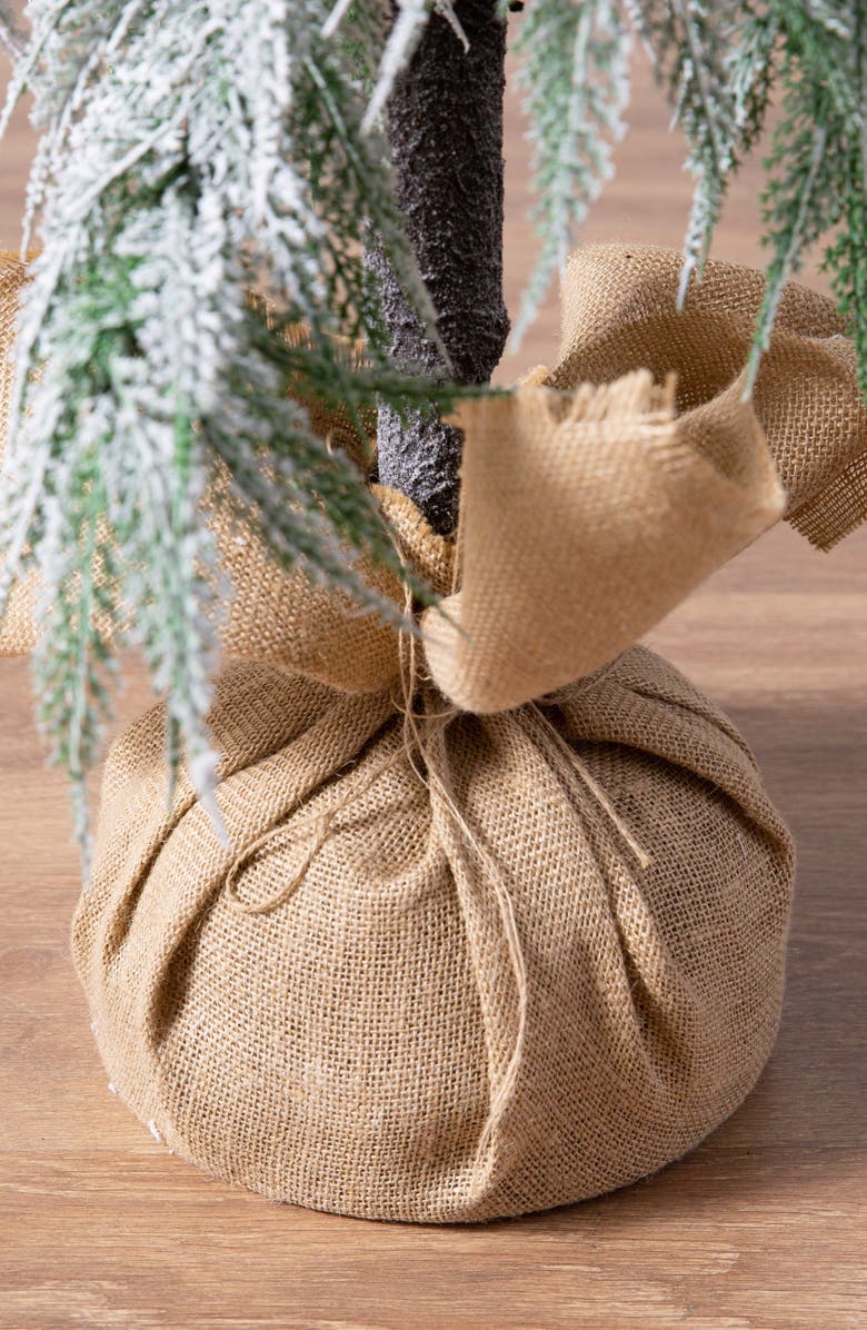 Balsam Hill Snowfall Downswept Tree, Alternate, color,