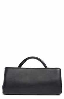 EW Frame Faux Leather Satchel