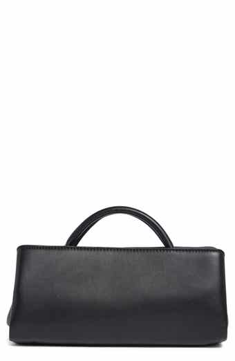 EW Frame Faux Leather Satchel